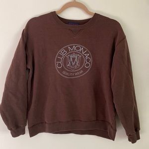 Vintage Club Monaco sweatshirt